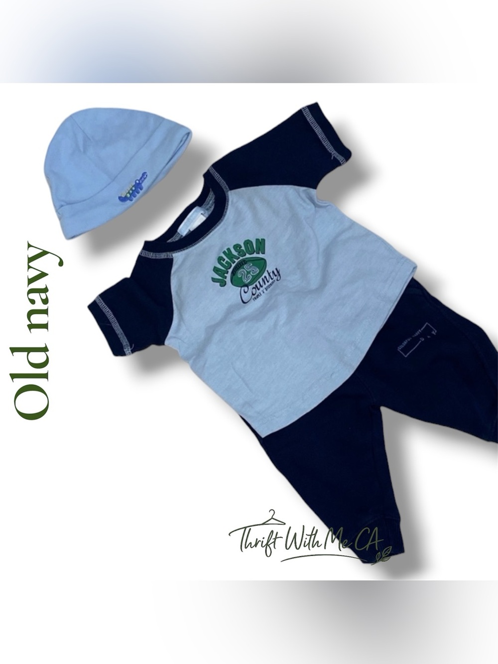 Old Navy Light Blue Baby T-shirt